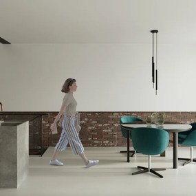 Sollux SL.0887 - Luster na lanku MOSAIC 3xG9/12W/230V čierna/chróm