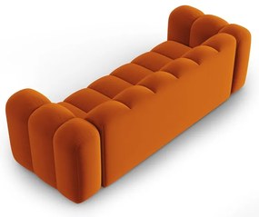 Oranžová pohovka 228 cm Lupine – Micadoni Home