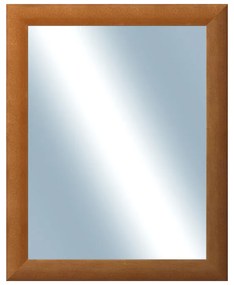 DANTIK - Zrkadlo v rámu, rozmer s rámom 40x50 cm z lišty LEDVINKA svetlo hnedá (1440)