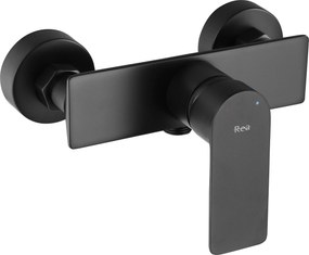 Rea Urban, sprchová batéria s bodovou ručnou sprchovou sadou, čierna, REA-B9909