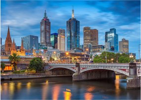 Obraz mesta Melbourne (70x50 cm)