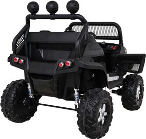 Ramiz Mercedes Benz Unimog pre deti Čierna + Terrain 4x4