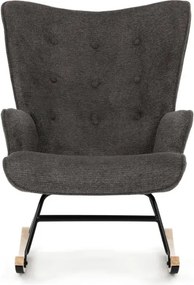 Hojdacie kreslo sivé AK-373 GREY2