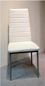 Sconto Jedálenská stolička FATIMA biela