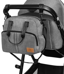 Lionelo - Kombinovaný kočík 3v1 BIANKA Grey Stone