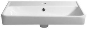 Bruckner - Zapustené umývadlo NEON 60x41,5 cm keramika/biela