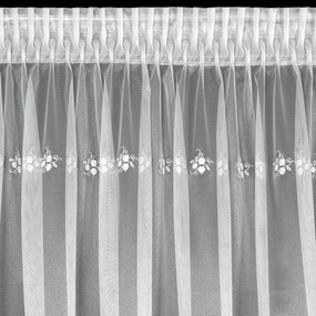 ZÁCLONA NA PÁSKE LILAC 400X160 CM, 200X250 CM BIELA