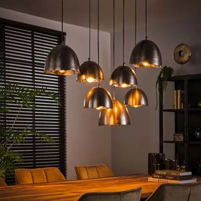 Luster 78-28 4+3L Ø20-25cm Mirror  - Komfort-nábytok