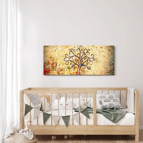 Obraz - Mozaikový strom života (120x50 cm)