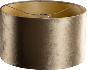 Zamatový tienidlo bronzové so zlatým vnútorným priestorom 35/35/20