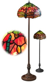Stojacia lampa Tiffany Massive Ø40*170 kolekcia MULTICOLOUR
