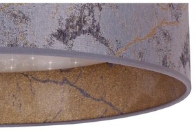 Brilagi - LED Stropné svietidlo VELVET STAR LED/24W/230V pr. 40 cm  šedá/zlatá