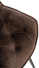 Stolička Tanna - zamat - Hnedá