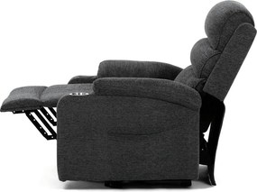 Elektrické polohovacie kreslo TV-S8348 GREY2 Farba: Sivá