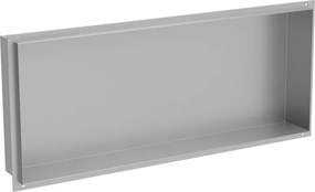 Mexen X-Wall-NR, polička na zapustenie pod obklad bez goliera 75 x 30 cm, oceľová, 1911753010