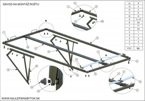 LUISI 180X200 ČALÚNENÁ MANŽELSKÁ POSTEĽ LOSOSOVÁ LÁTKA S ÚLOŽNÝM PRIESTOROM
