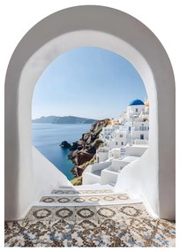 Sklenený obraz 70x100 cm Oia – Styler