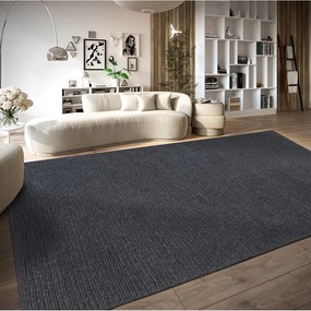 Tmavosivý ručne tkaný vlnený koberec 190x280 cm Francois – Villeroy&amp;Boch
