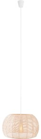 MAXLIGHT P0583 - Luster na lanku PRASLIN 1xE27/15W/230V pr. 39 cm béžová