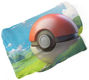 Sablio Deka Pokemon ball Krajina - 150x120 cm