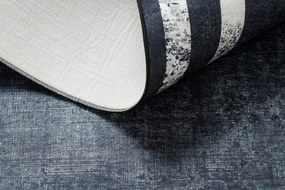 Dywany Łuszczów, Kusový koberec ANDRE Frame 1486, 160x220, šedá, chodba / predsieň