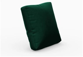 Zelený zamatový vankúš k modulárnej pohovke Rome Velvet - Cosmopolitan Design