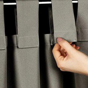 Vodotesný záves do altánku v jemnej farbe cappuccino Šírka: 155 cm | Dĺžka: 220 cm
