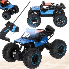 KIK RST Offroader Climbing Rover – RC terénne auto s diaľkovým ovládaním a LED svetlami