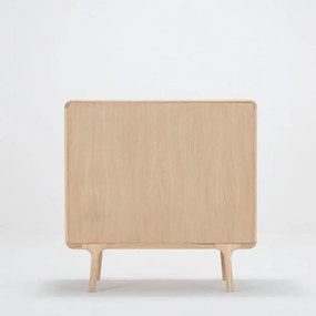 Komoda z masívneho dubového dreva s 3 zásuvkami Gazzda Fawn