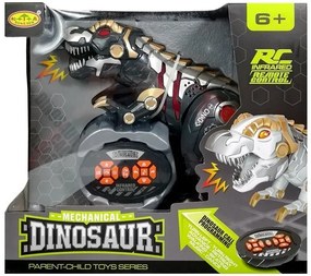 LEAN TOYS Dinosaurus RC - čierny
