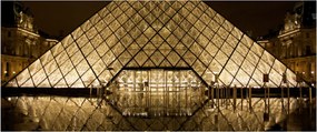 Obraz Louvre (120x50 cm)
