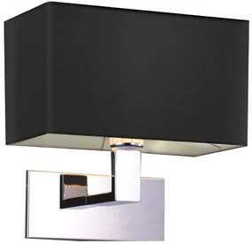 AZZARDO Moderná nástenná lampa MARTENS WALL, 1xE27, 60W, čierna