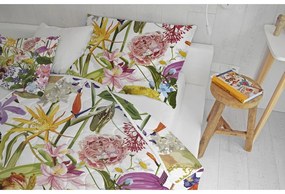 Prešívaná deka a obliečka na vankúš v súprave z bavlneného saténu 140x200 cm – Butter Kings