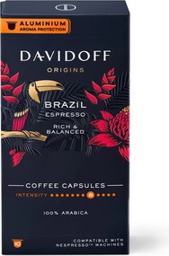 DAVIDOFF CAFÉ ORIGINS Brazil Espresso - 10 x 10 kapsúl