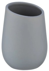 Sivý keramický téglik na kefky Wenko Badi