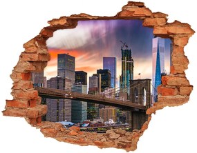 Samolepiaca nálepka na stenu Manhattan new york city nd-c-126533633