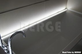 ECOLIGHT LED pásik KOMPLET - SMD 5050 - 5m - 300/5m - 72W - studená biela + konektor + zdroj