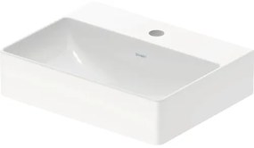 Malé umývadlo DURAVIT DuraSquare sanitárna keramika biela 45 x 35 D 0732450041