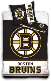 NHL Mikroplyšové obliečky Boston Bruins 140x200/70x90 cm