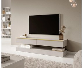 TV skrinka/stolík Hilde  (sivobéžová). Vlastná spoľahlivá doprava až k Vám domov. 1099739