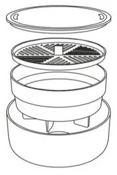 Plastia Microgreens, slonová kosť