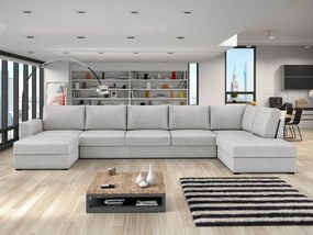 Rohová sedačka Astana Large Premium, Dostupné poťahy: Zoya 01, Strana: Pravá - U