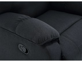 Autronic - TV a relaxační křeslo, manuální polohování, potah šedá látka - TV-4088 GREY2