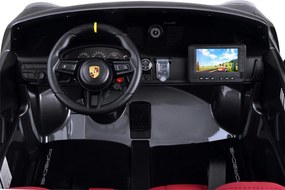 Auto na batériový pohon, lakované, DVOJMIESTNE, licencované Porsche 911GT3