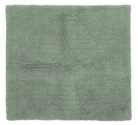 Zelená bavlnená kúpeľňová predložka Tiseco Home Studio Luca, 60 x 60 cm