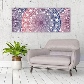 Obraz z mandál (120x50 cm)