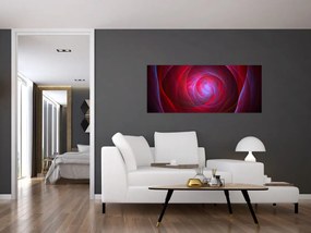 Abstraktný obraz očí (120x50 cm)