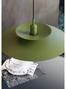 Redo 01-3050 - Závesný luster na lanku GUNNAR 1xE27/42W/230V pr. 50 cm zelený