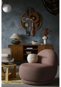 Červené kreslo Ovo – Miuform