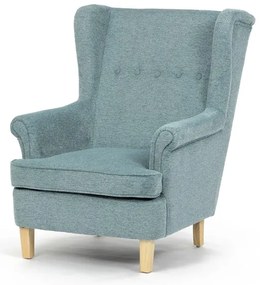 Autronic BONTEC Kreslo ušiak, béžová látka, AK-388 BGE2 Farba: Zelená